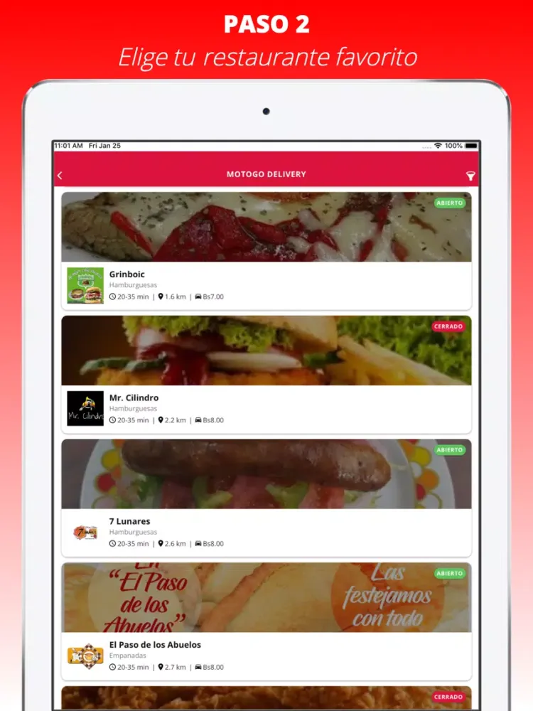 Moto Go iPad  Ekran Görüntüleri