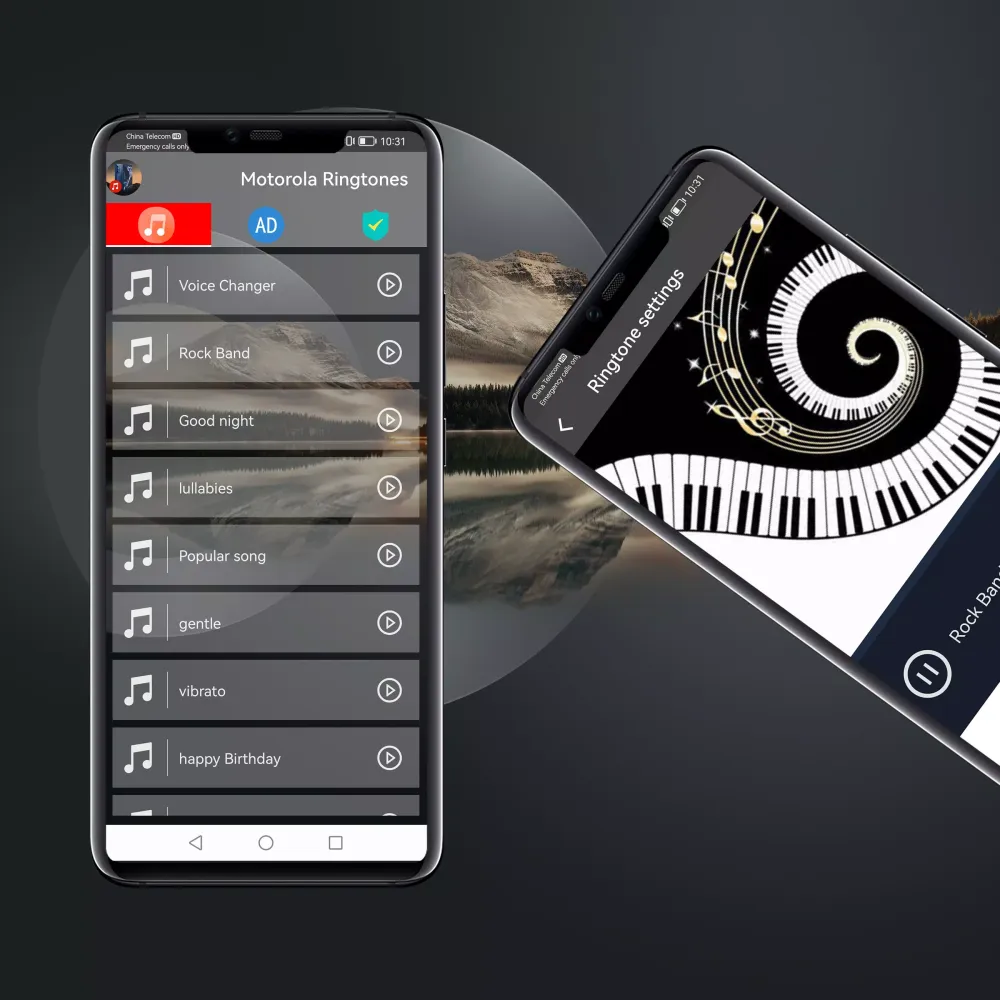 Скриншоты Moto Phone Ringtone