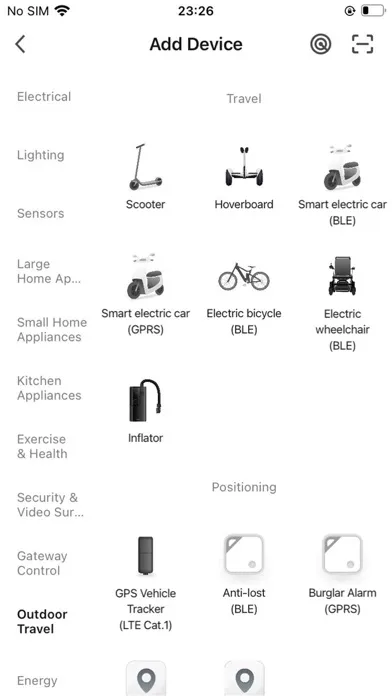 Ảnh chụp màn hình của motor-app