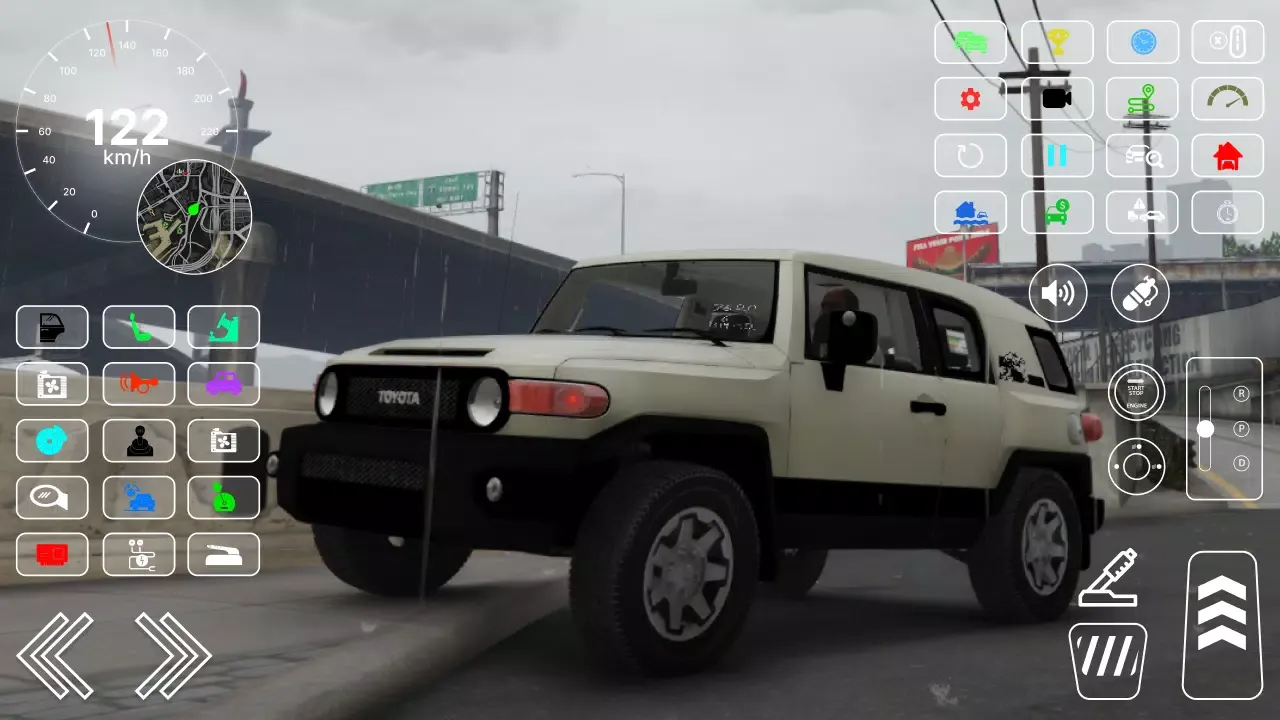FJ Cruiser Trails 4x4 Driving应用截图