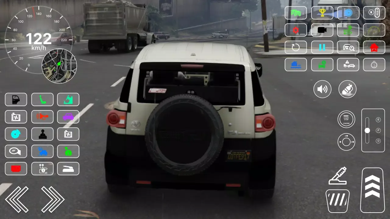 FJ Cruiser Trails 4x4 Driving应用截图