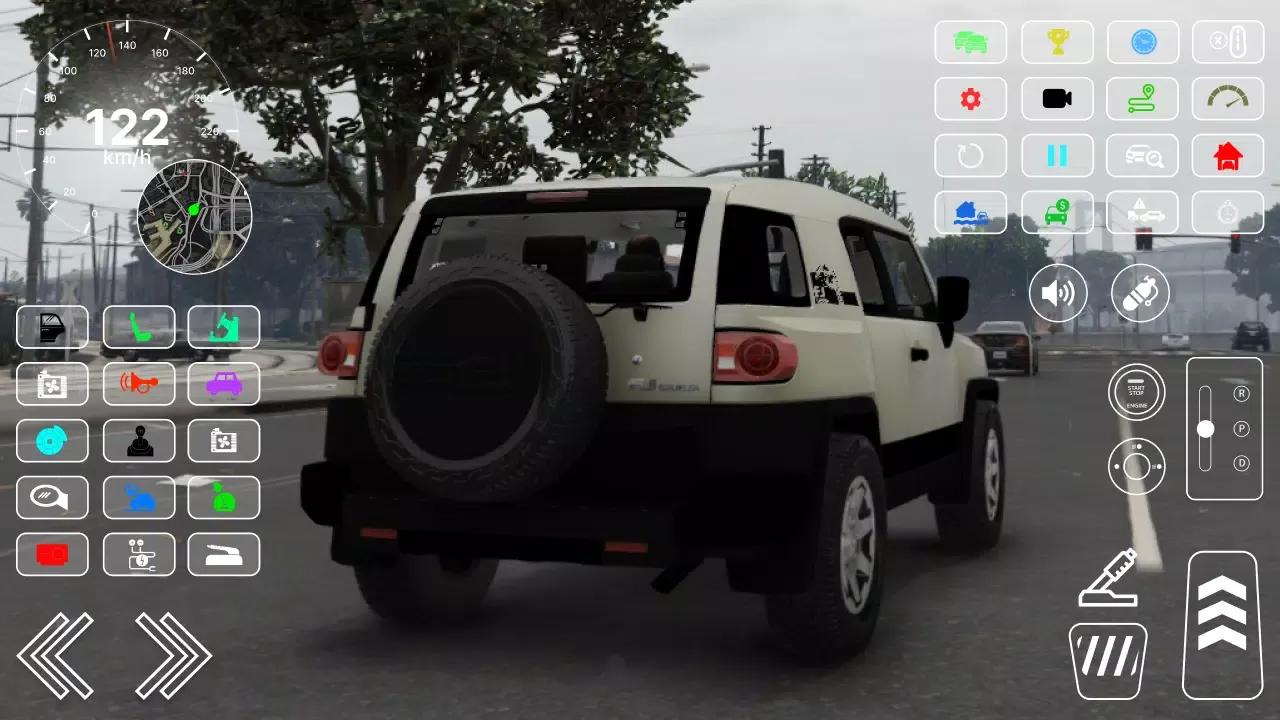 FJ Cruiser Trails 4x4 Driving应用截图