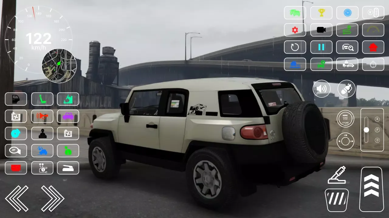 FJ Cruiser Trails 4x4 Driving应用截图
