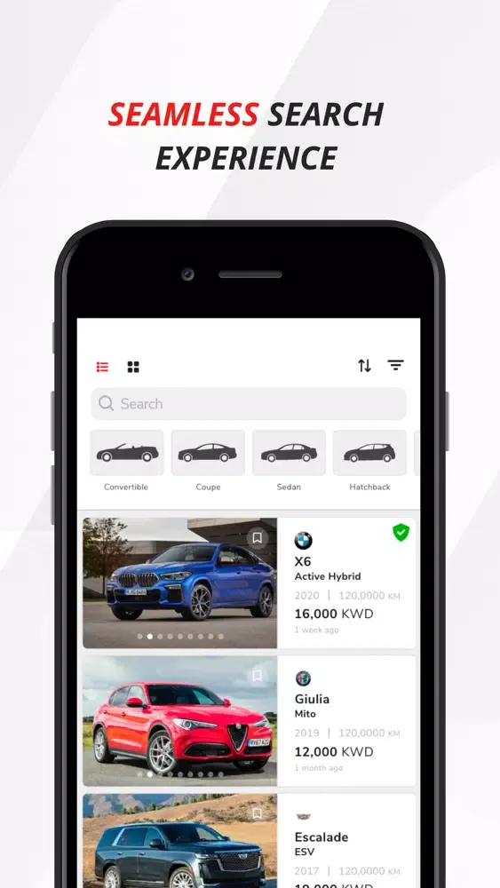 Mymotor app Screenshots