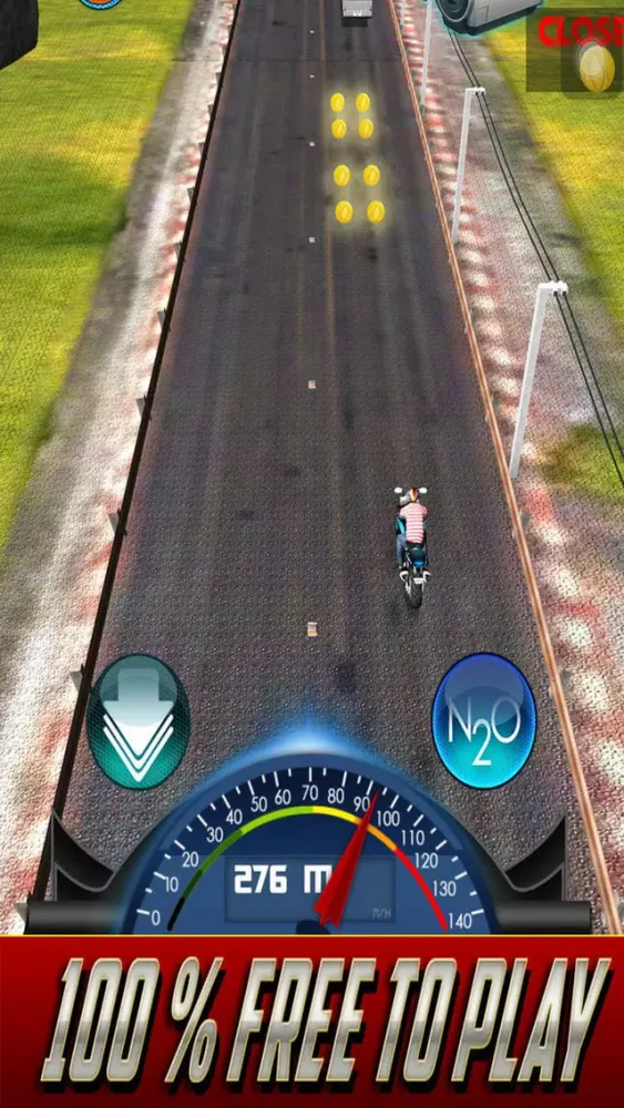 ภาพหน้าจอของ Racing Speed : Highway Traffic Rider