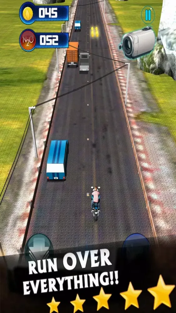 Captures d'écran de Moto City Racing: Extreme Game Speed
