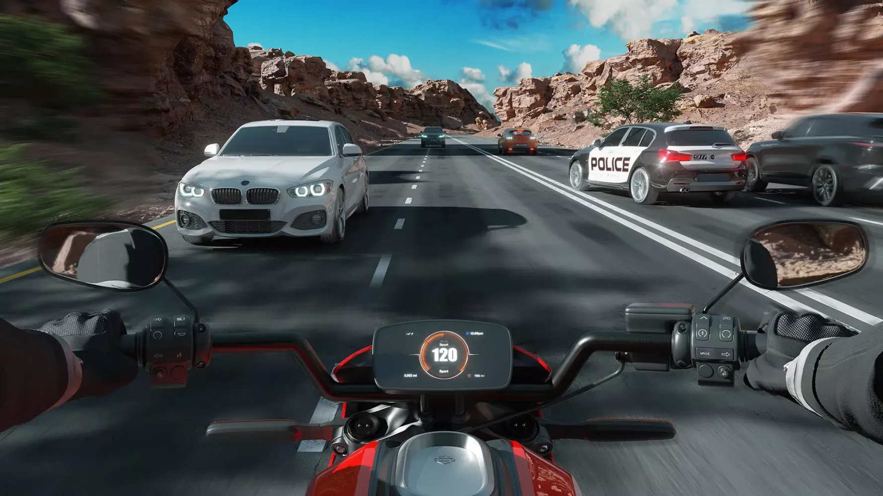 Real moto Rider Simulator Screenshots