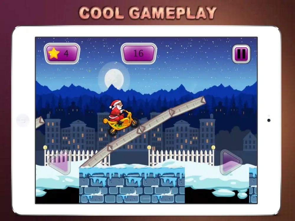 Zrzuty ekranu Motorbike Risky Road iPad 