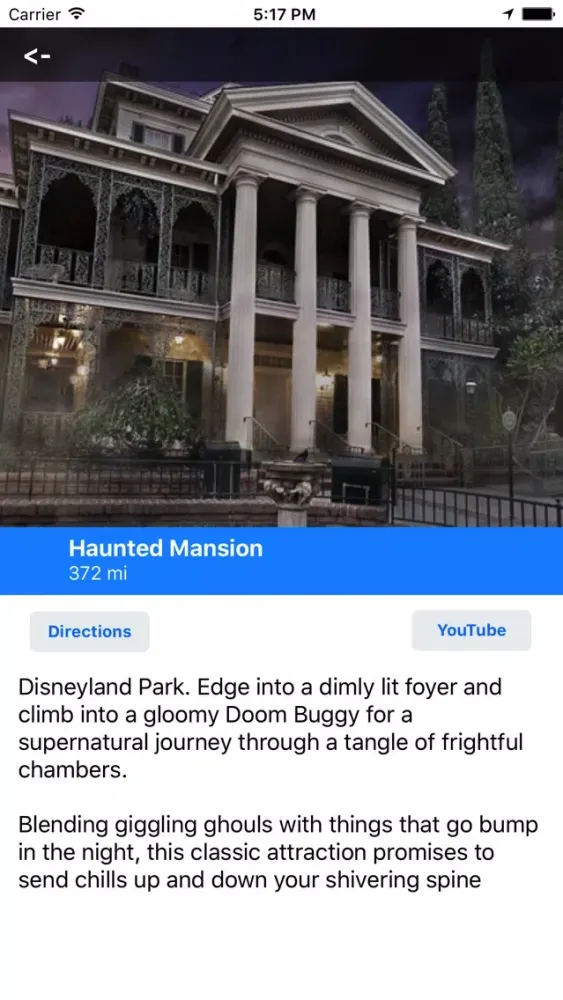 Tangkapan skrin MotorCo Guide: Disneyland