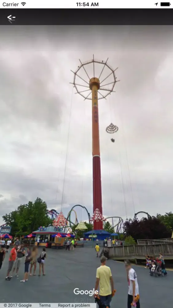 Capturas de tela do VR Guide: Six Flags, Great Adv