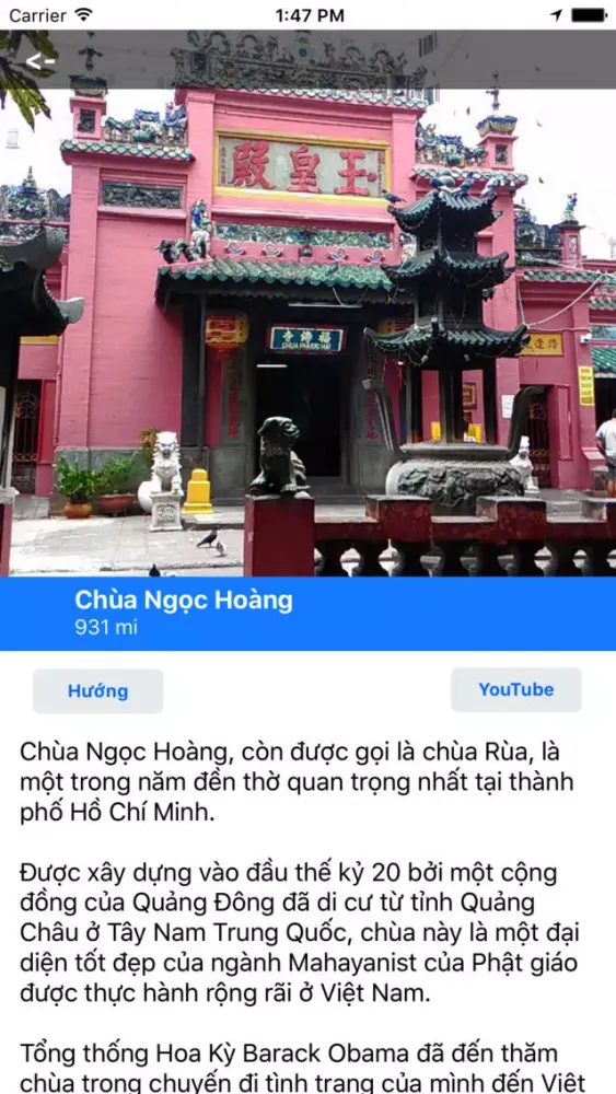 Tangkapan skrin Các MotorCo Hướng dẫn Hồ Chí Minh