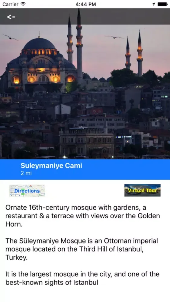 Captures d'écran de VR Guide: Istanbul
