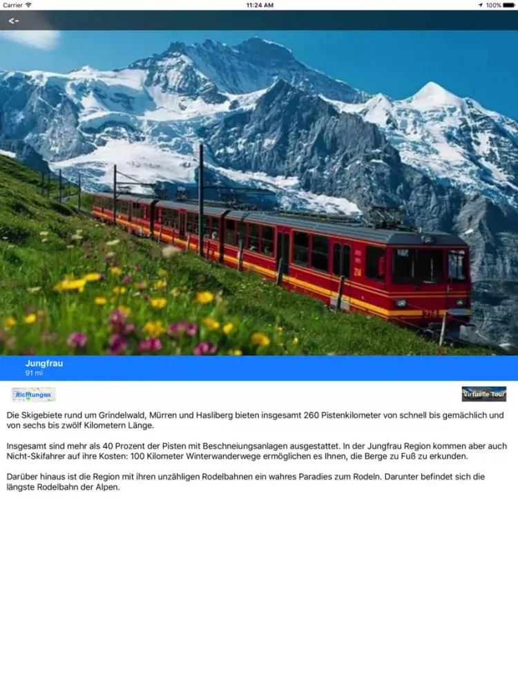 VR Furher: Schweizer Alpen iPad  스크린샷