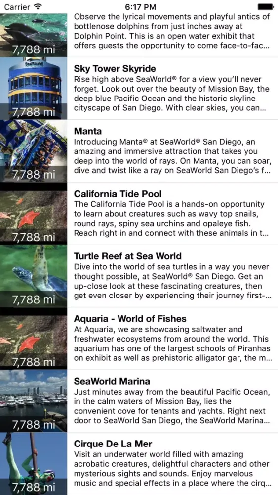 Ảnh chụp màn hình của VR Guide: SeaWorld San Diego