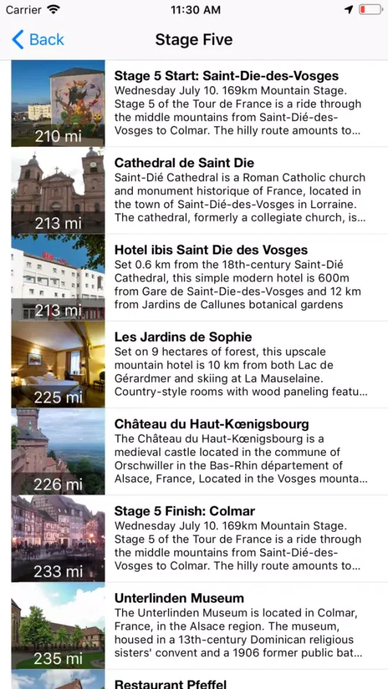 Capturas de tela do VR Guide: Tour de France 2019