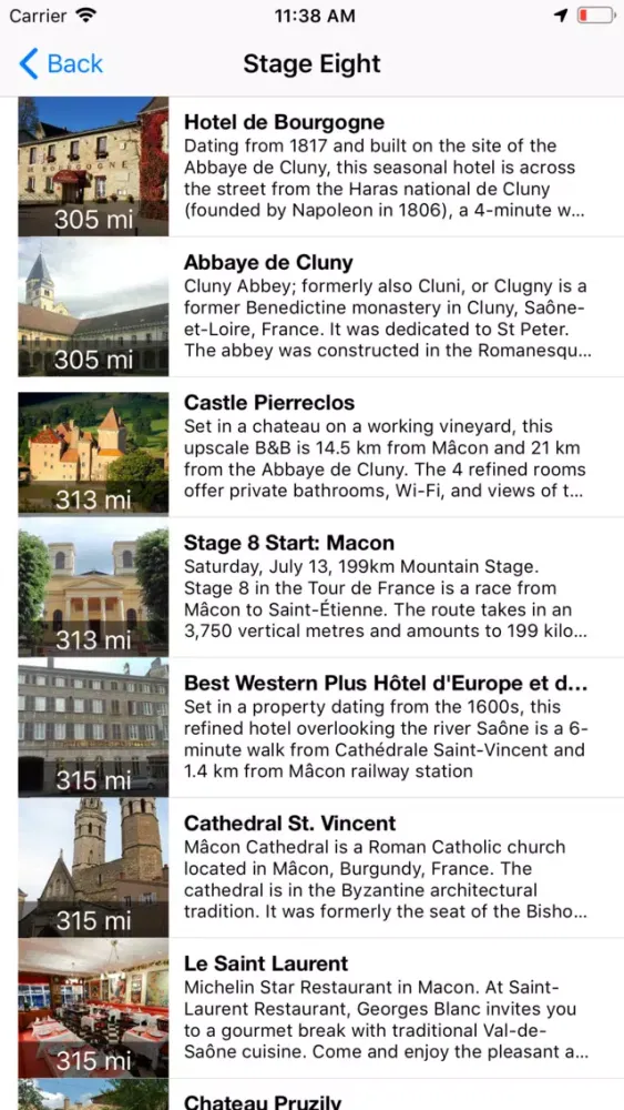 Capturas de tela do VR Guide: Tour de France 2019