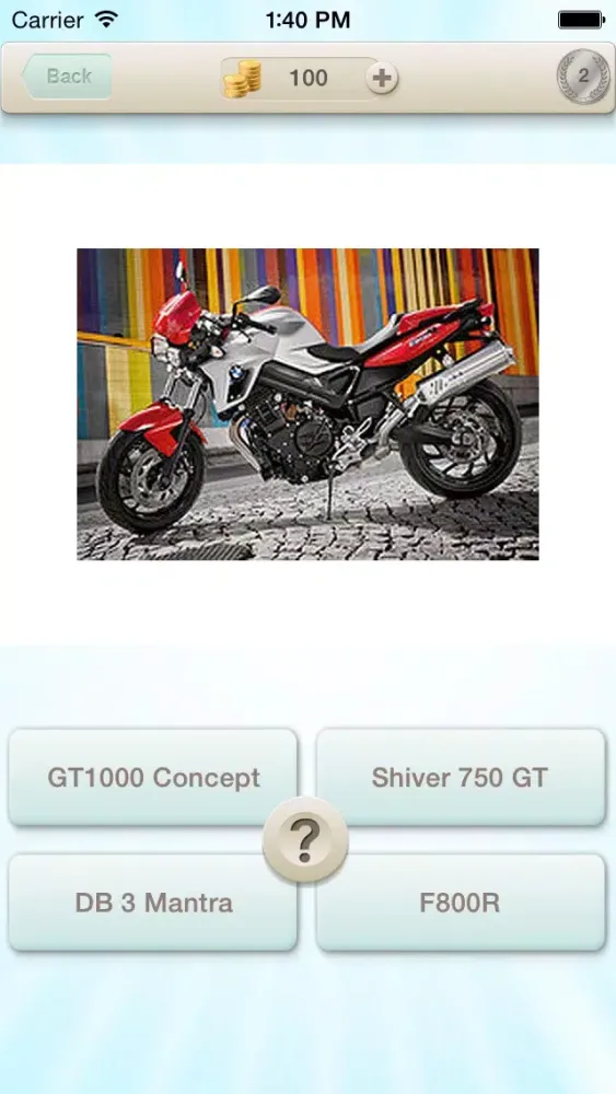 Motorcycles Quiz : Guess Name for Standard all rounder bikes and street motorbike TRIVIA Screenshots