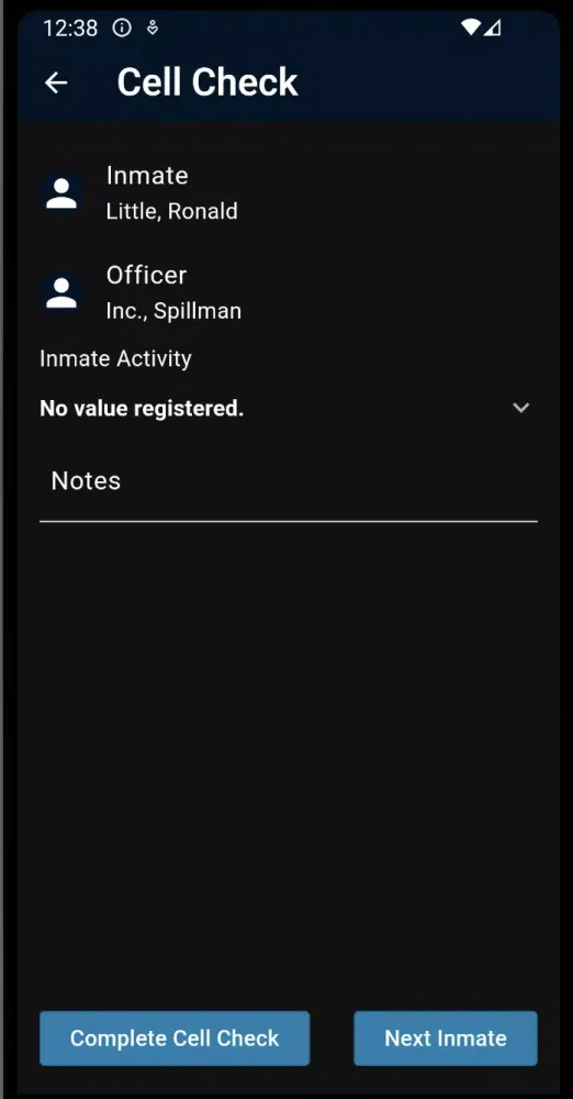 Tangkapan skrin Flex Jail Scanner