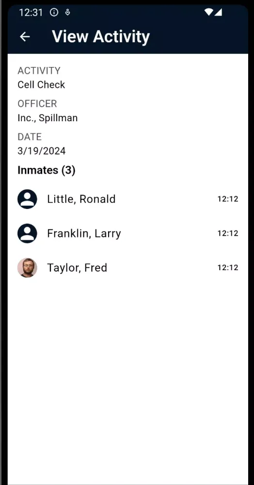 Tangkapan skrin Flex Jail Scanner