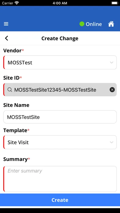 MobileOSS Ekran Görüntüleri