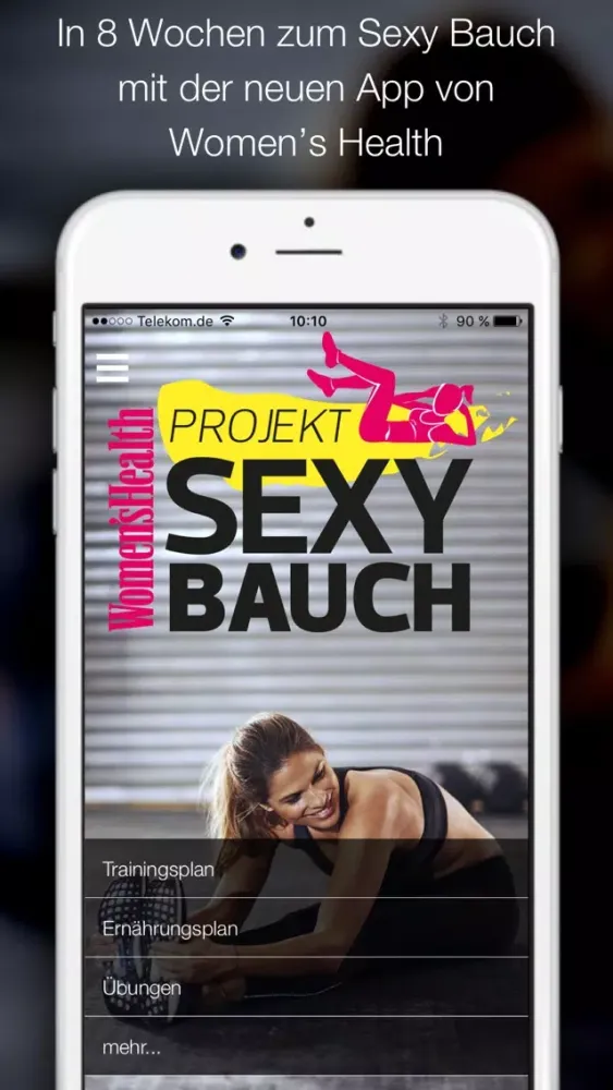 Capturas de pantalla de Women's Health Sexy Bauch