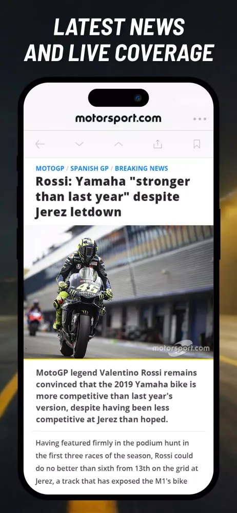 Скриншоты Motorsport.com