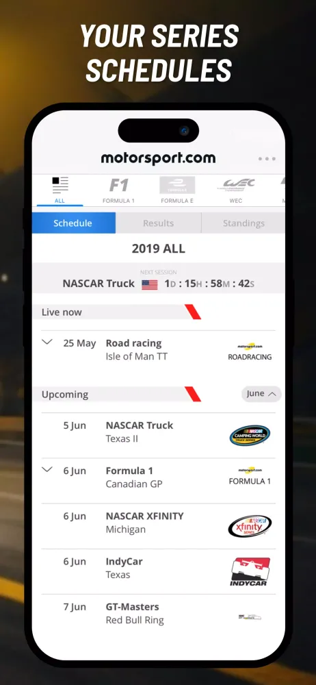 Скриншоты Motorsport.com