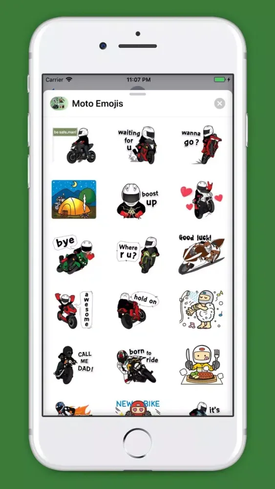 Moto Emojis Ekran Görüntüleri