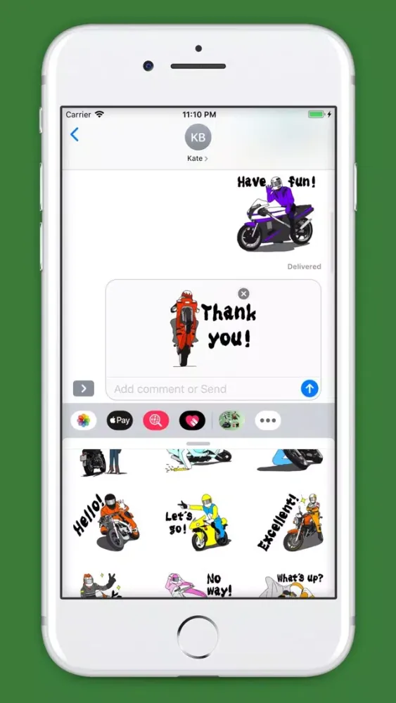 Moto Emojis Ekran Görüntüleri