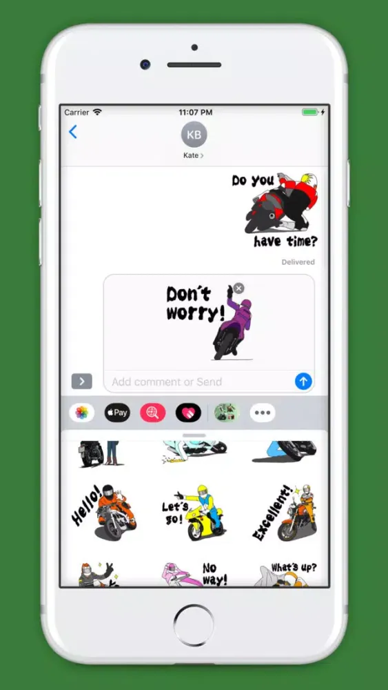 Moto Emojis Ekran Görüntüleri