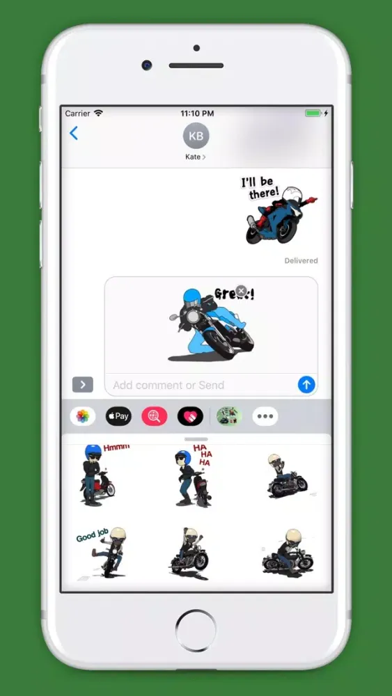 Moto Emojis Ekran Görüntüleri