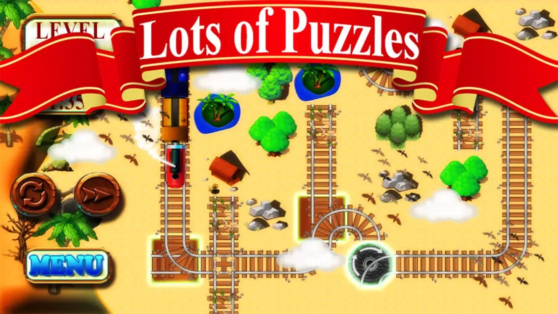 ภาพหน้าจอของ Rail Track Maze