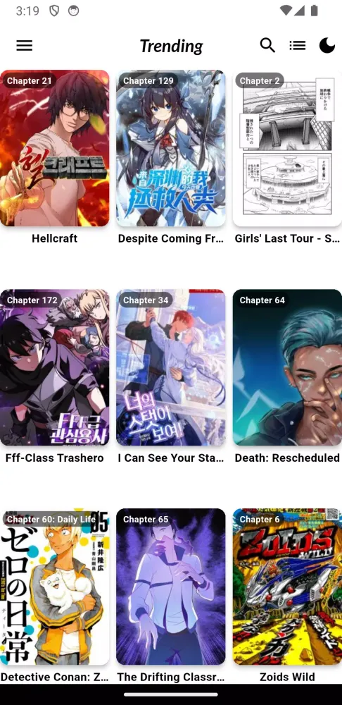 Capturas de pantalla de MangaGo - Ultimate Manga App