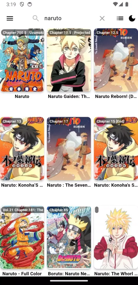 Capturas de pantalla de MangaGo - Ultimate Manga App