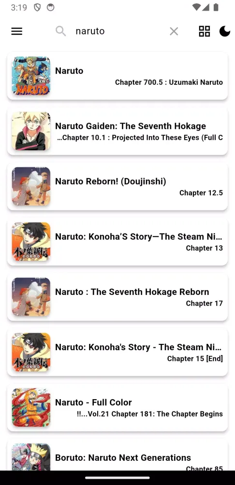 Capturas de pantalla de MangaGo - Ultimate Manga App