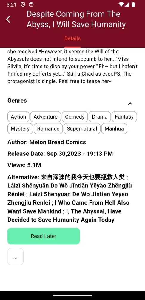 Capturas de pantalla de MangaGo - Ultimate Manga App