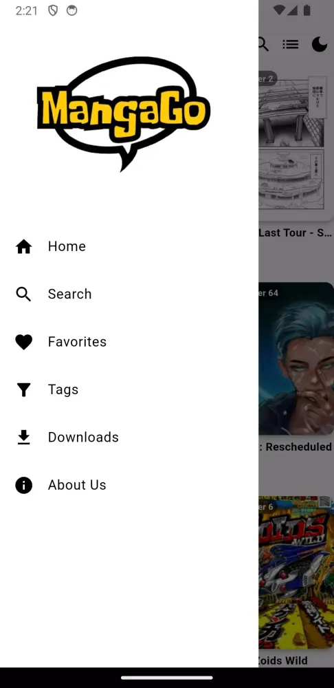 Capturas de pantalla de MangaGo - Ultimate Manga App