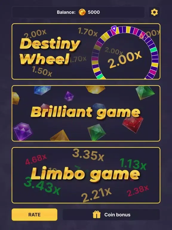 Bit.Starz Spin Games iPad  Screenshots