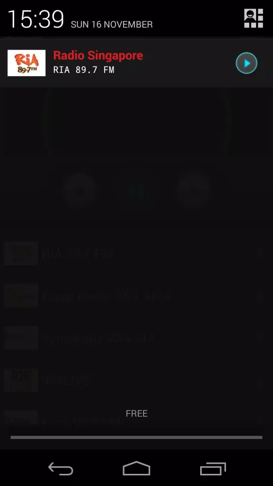 Capturas de pantalla de RADIO SINGAPORE