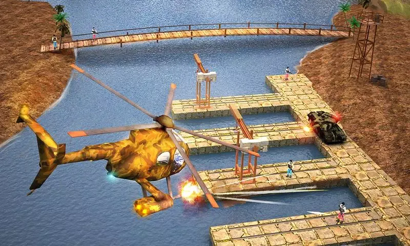 Gunship Counter Shooter 3D स्क्रीनशॉट