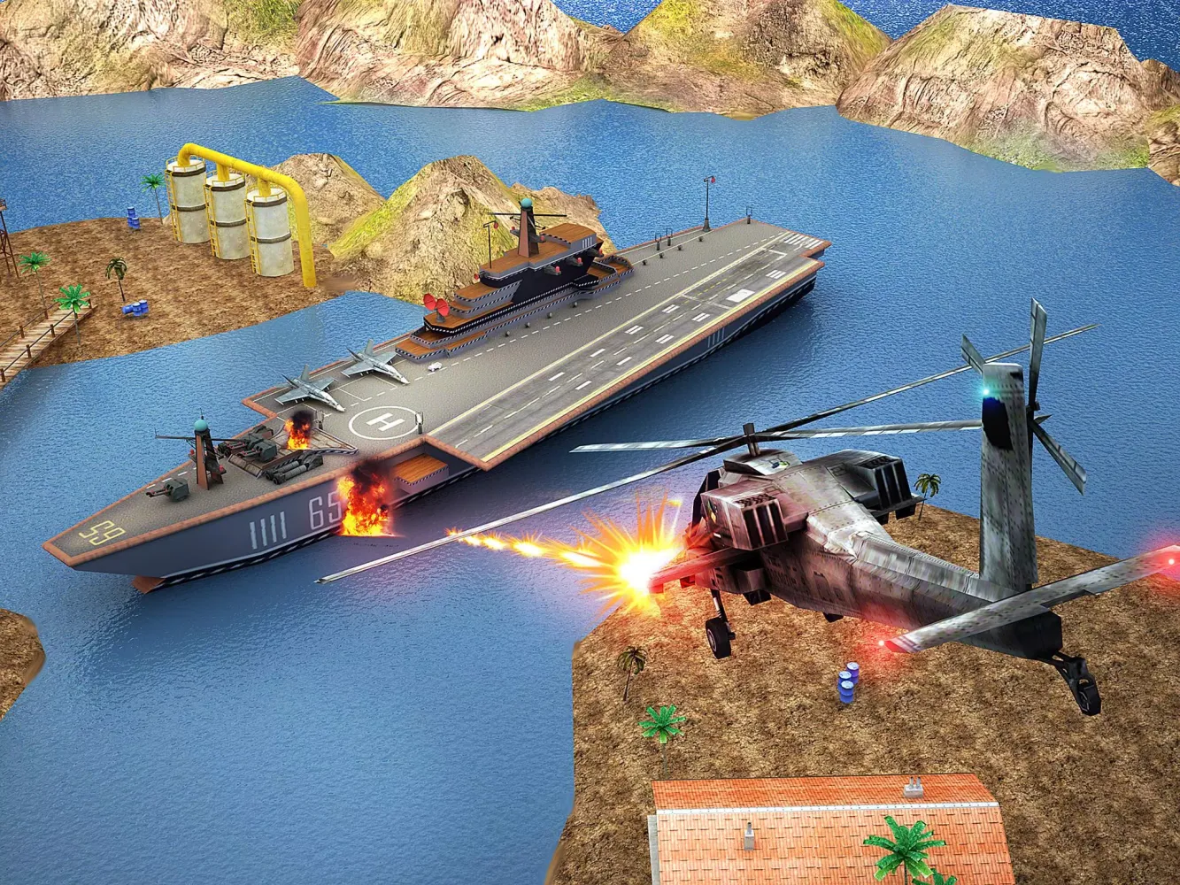 Gunship Counter Shooter 3D स्क्रीनशॉट