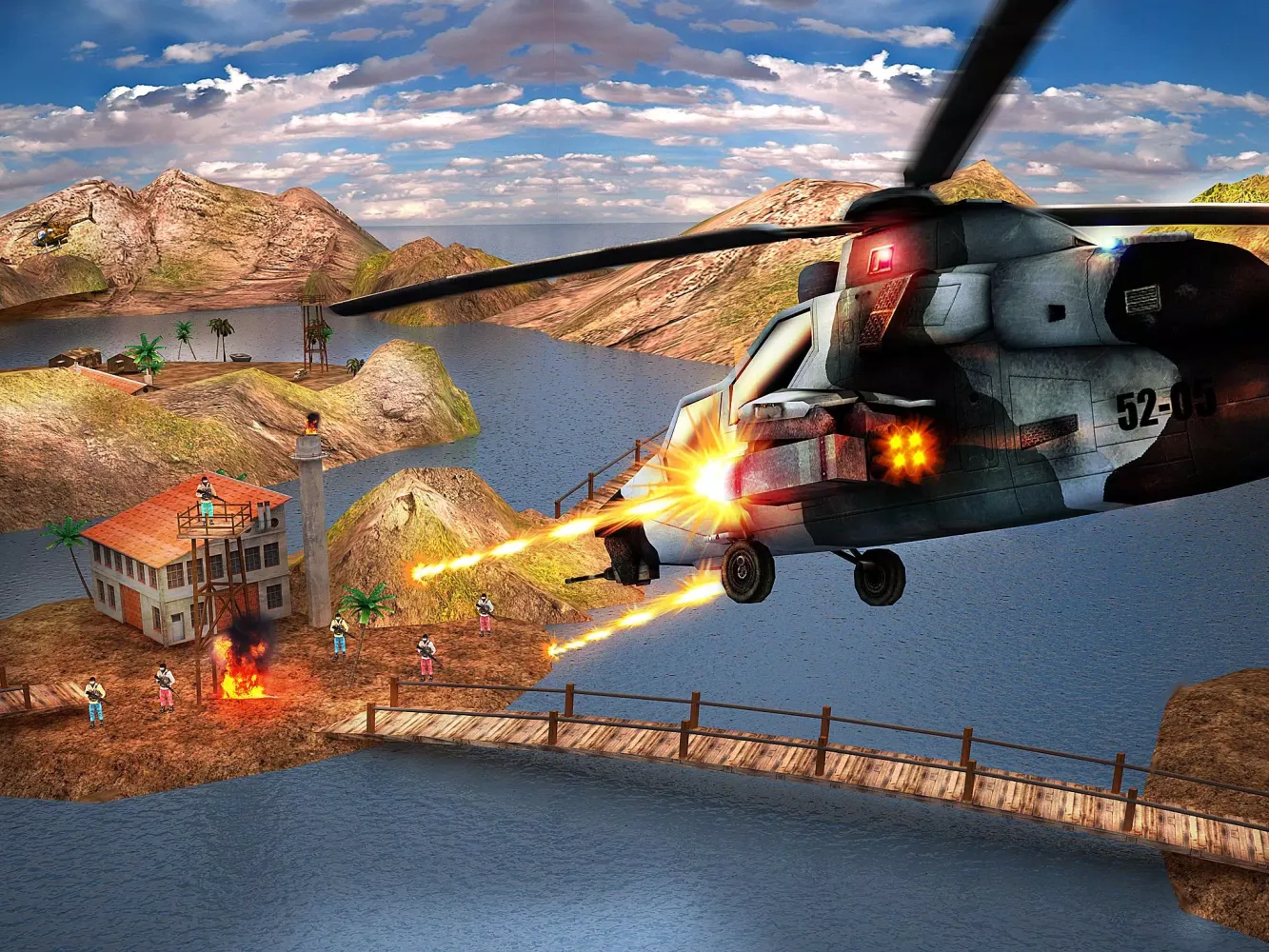 Gunship Counter Shooter 3D स्क्रीनशॉट