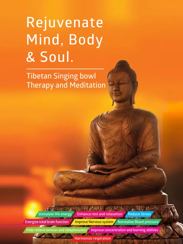 تصاویر Mountain Tunes - Tibetan Singing Bowl Therapy and Meditation iPad 