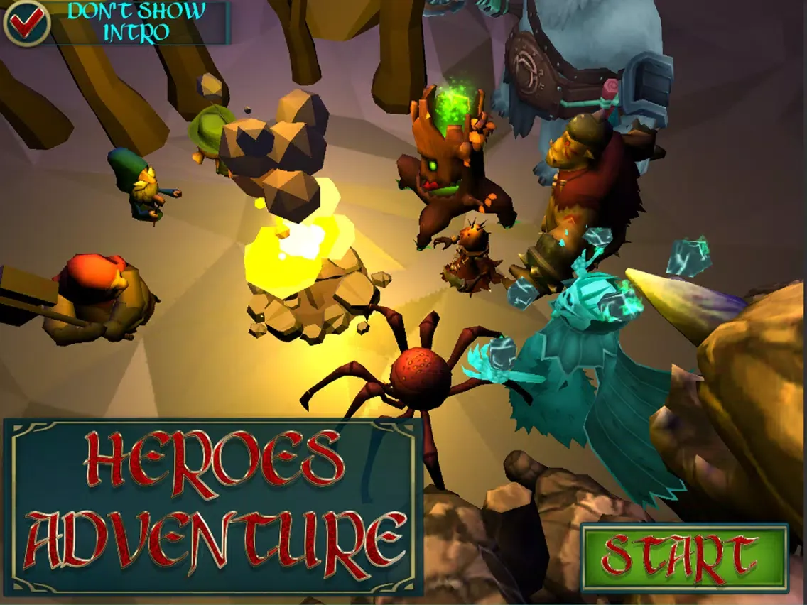 Capturas de pantalla de Heroes Adventure: The Legends iPad 