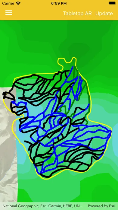 Snowbasin Mountain Map سکرین شاٹس