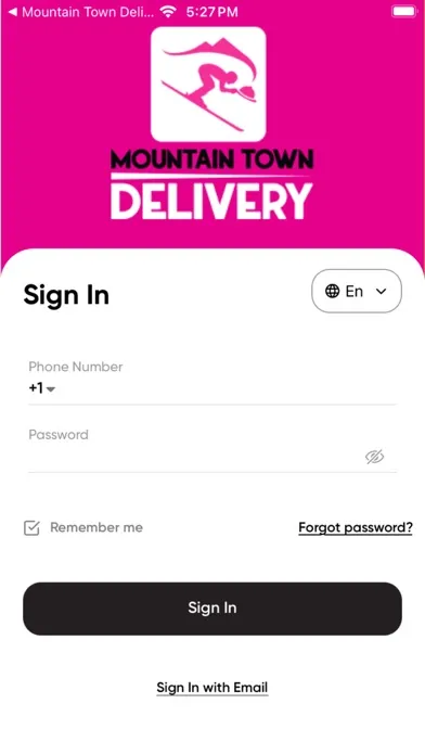 Mountain Town Delivery Admin स्क्रीनशॉट