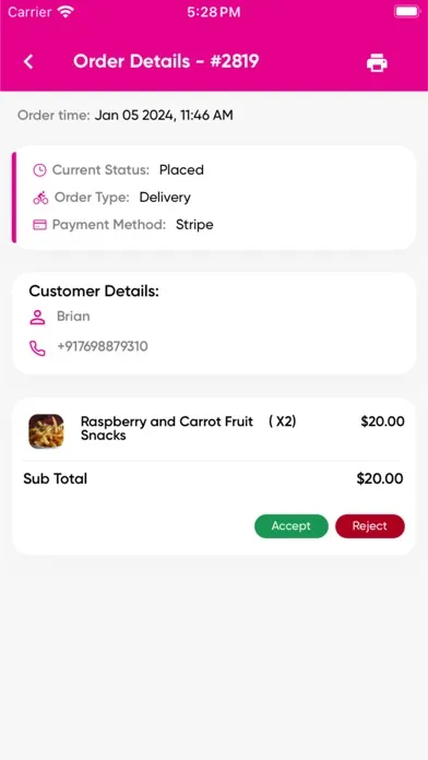 Mountain Town Delivery Admin स्क्रीनशॉट