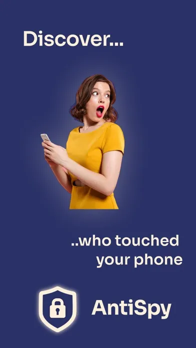 Tangkapan skrin AntiSpy: Who Touched My Phone?