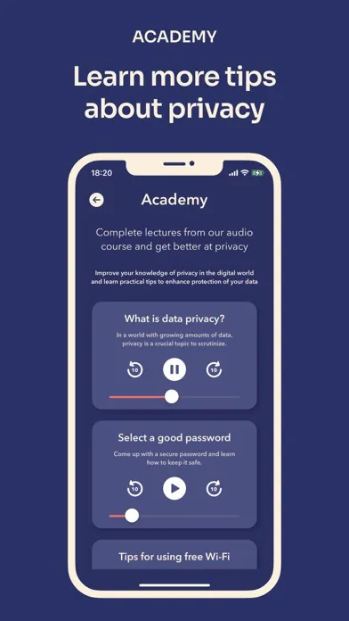 Tangkapan skrin AntiSpy: Who Touched My Phone?