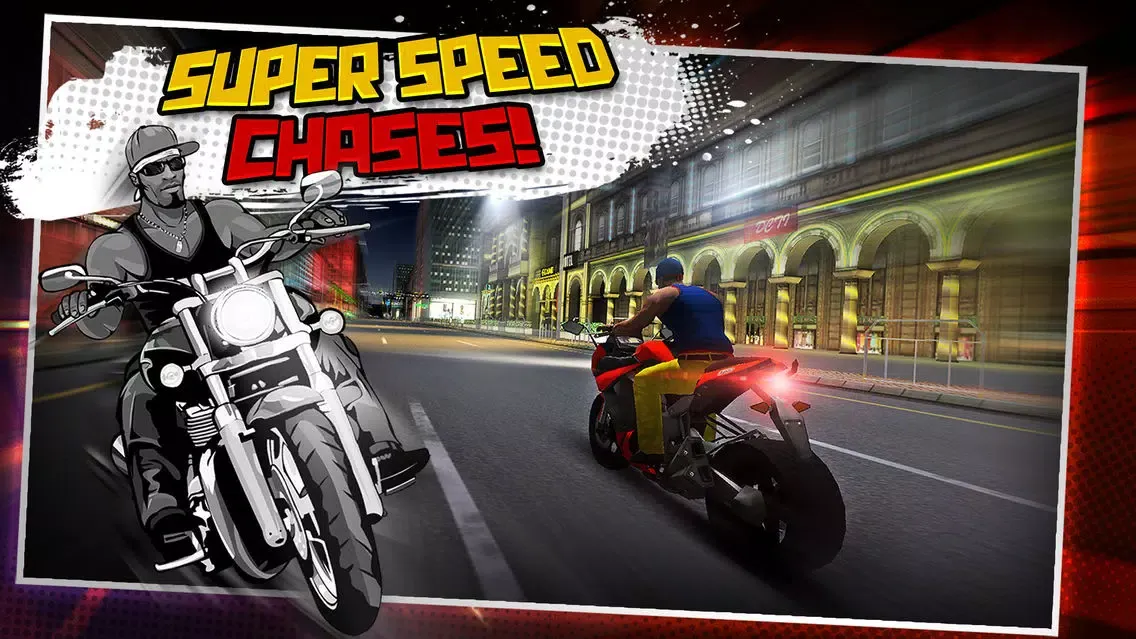 Capturas de tela do Motor-Bike Drag Racing Hero - Real Driving Simulator Road Race Rivals Game